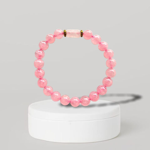 Rose-Quartz-Beaded-Bracelet